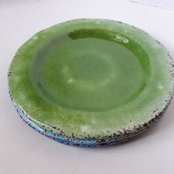 Pier 1 Carmelo Melamine Plate 9in each (3pcs) - Picture 12 of 12